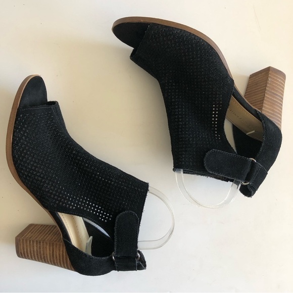 Marc Fisher Demika Perforated Block Heel Booties - Picture 10 of 15